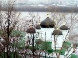 Купола собора Благовещения Пресвятой Богородицы. Благовещенский монастырь. Нижний Новгород.