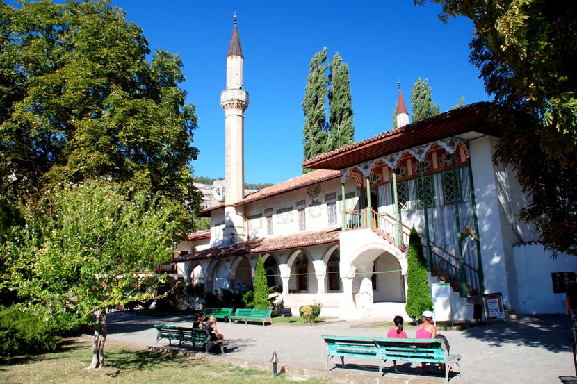 Ханский дворец в Бахчисарае в Крыму