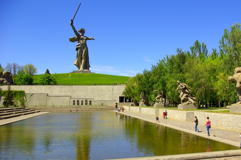 Мамаев курган в Волгограде
